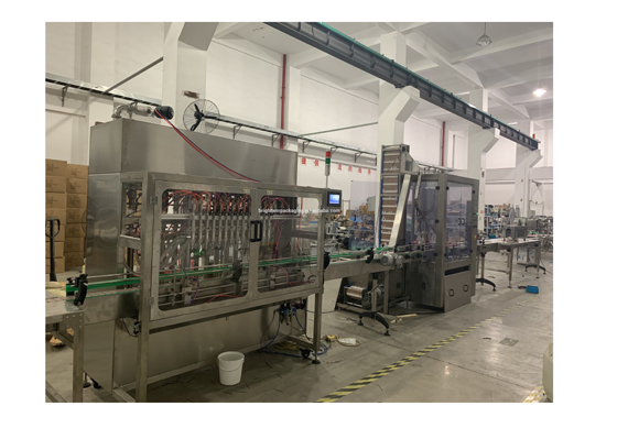 Manufacturer sales Shanghai oil bottle filling capping labeling machine machines