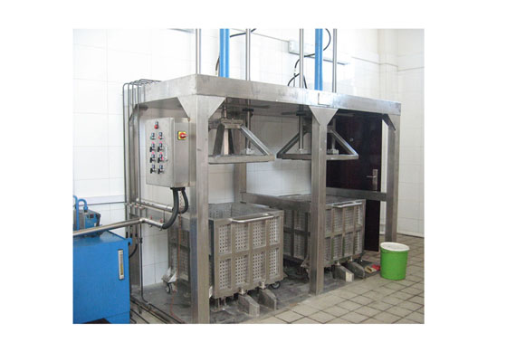 Industrial automatic mozzarella cheese making machines