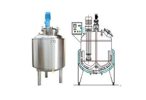 high efficiency electric heating jacketed tank