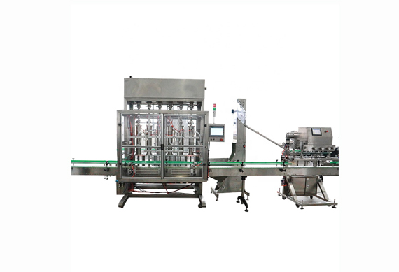 factory price automatic refined soybean oil/sunflowerseed oil bottle filling and capping machine