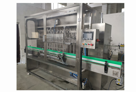 factory price automatic refined soybean oil/sunflowerseed oil bottle filling and capping machine