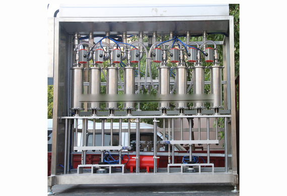 automatic refrigerant cooling coolant liquid filling equipment