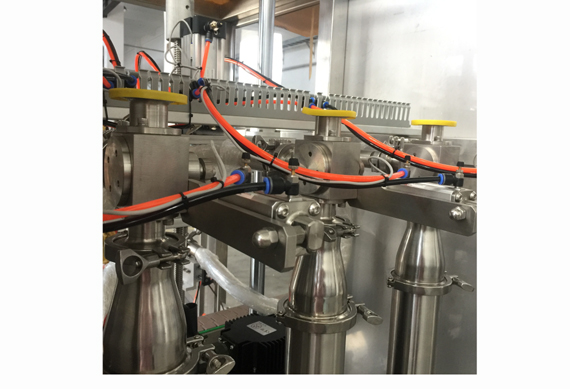 automatic pneumatic thick liquid piston filler filling machine