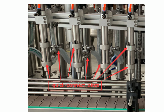 China manufacturer liquid bottle filler machine