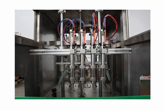 automatic glass ketchup bottle filling capping and labeling machine with CE ISO9001