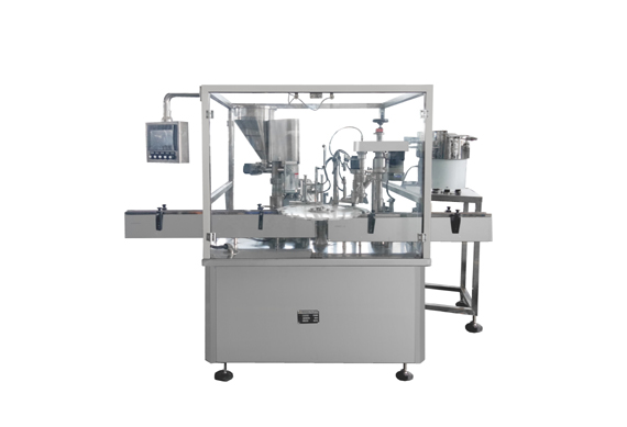 factory price automatic screw powder bottle filling machine