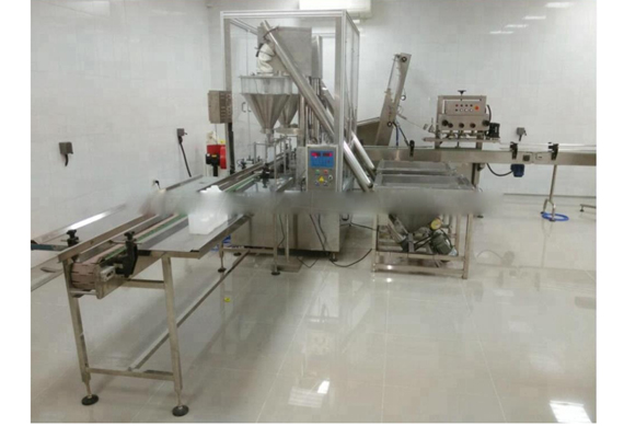 factory price automatic spice powder /onion powder bottle filling capping machine