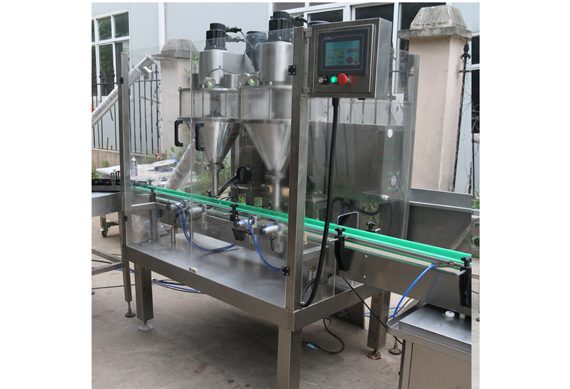 factory price automatic spice powder /onion powder bottle filling capping machine