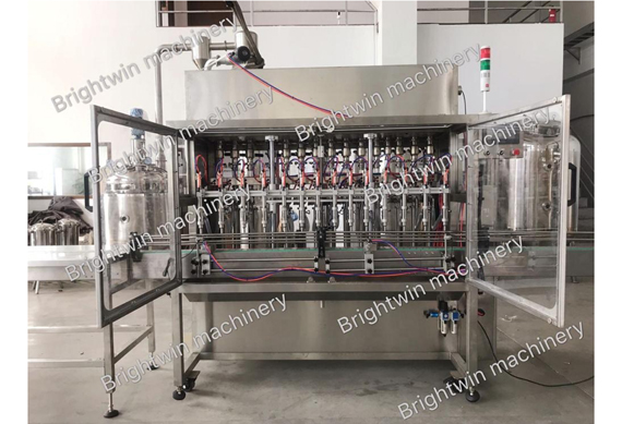 Shanghai automatic jar filling capping machine for honey