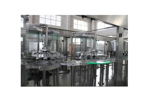 plastic bottle filling machine of three in one type equipment