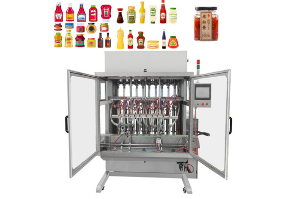 automatic fruit filling machines sauce filling machine jam bottling capping machines