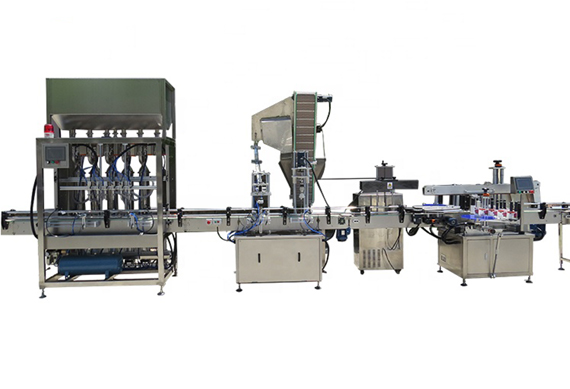 pet bottle filling sealing machine line