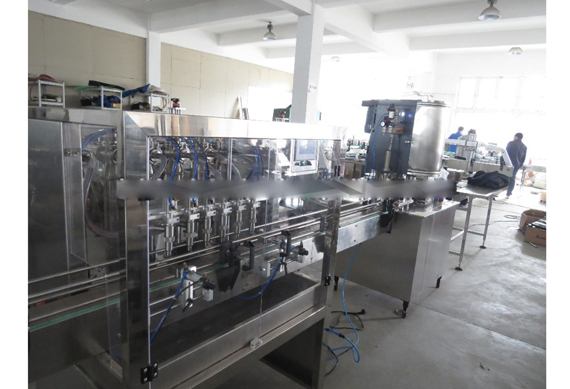 pet bottle filling sealing machine line