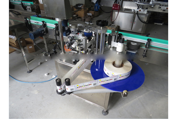 automatic single auger filler capper and labeling machine WITH GMP