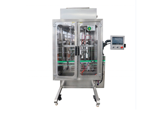 factory price automatic palm oil bottle filling machine