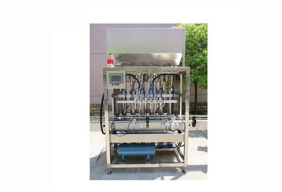 automatic big volumne vegetable oil bottle filling line