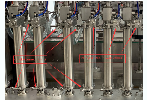 factory direct sale automatic bottle filling machine for jam