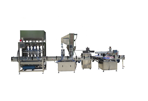 SERVO MOTOR plastic bottle filling capping and labeling machine liquid