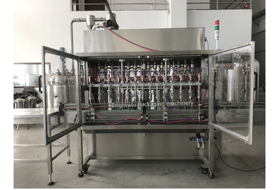 SERVO MOTOR plastic bottle filling capping and labeling machine liquid