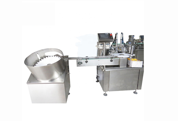 promotion automatic nutrient solution bottle filler and capper machine