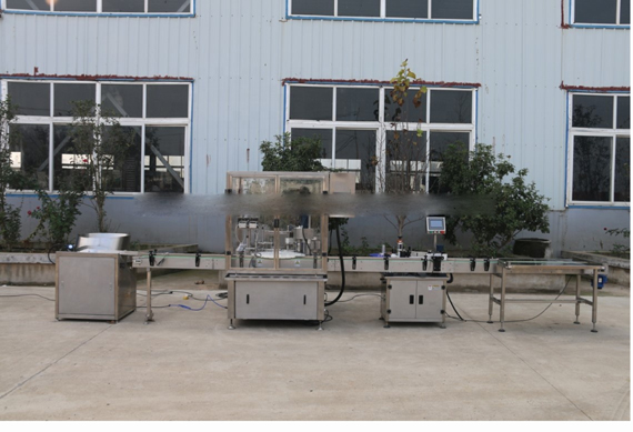 promotion automatic nutrient solution bottle filler and capper machine