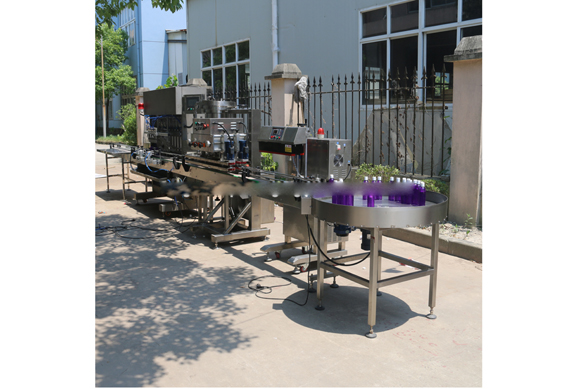 factory price automatic dish washing liquid/dish soap bottle filling capping machine