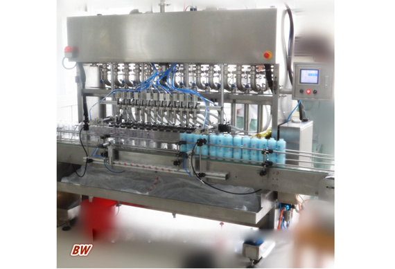 factory price automatic dish washing liquid/dish soap bottle filling capping machine