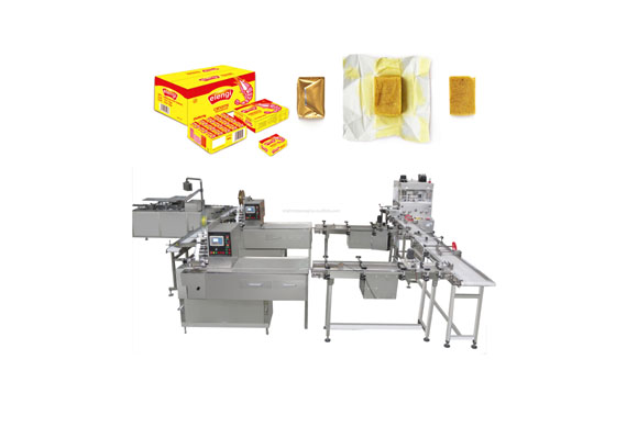 Cube bouillon machine cooking bouillon cube pressing machine wrapping machines