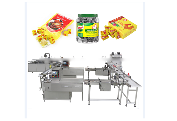 China Manufacturer chicken stock cube equipment cubes de bouillon machine