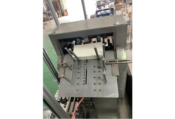 Vertical multiple lane sticks packing machine with box packing cartoning