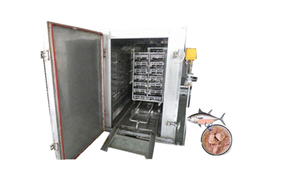 Complete canned fish processing line / sardines canning machine