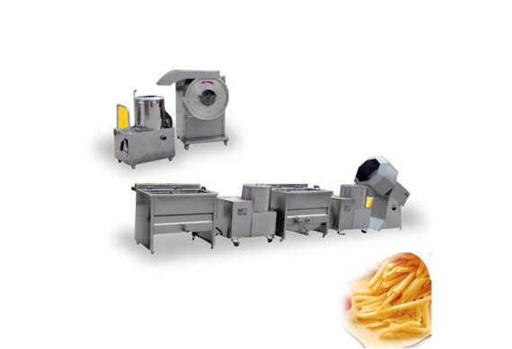 Semi-automatic Potato Chips Making Machine/ Frozen French Fries Production Line