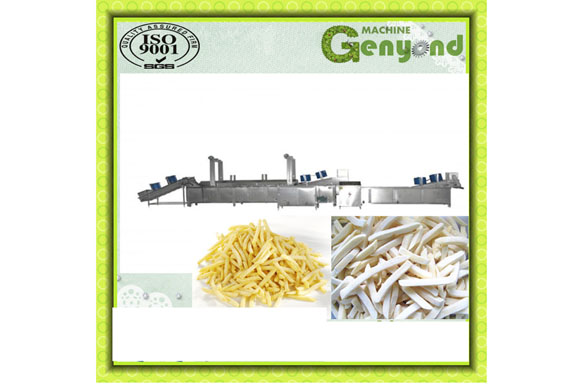 High quality of Automatic potato chips production line/frozen french fries production line