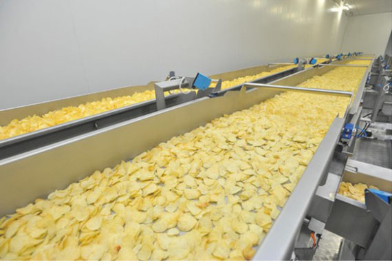 High quality of Automatic potato chips production line/frozen french fries production line