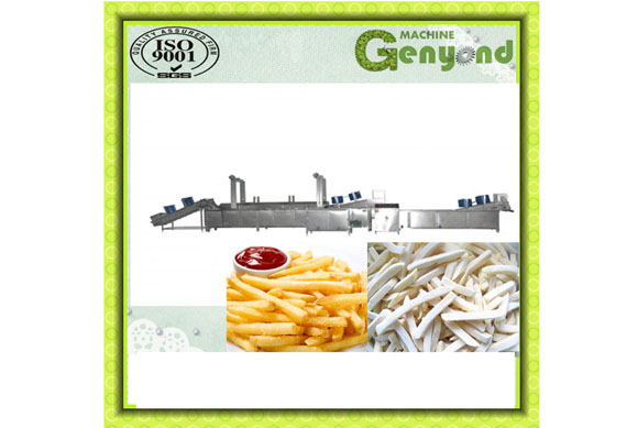 Best small scale frozen french fries production line/pringles potato chips machine with best price