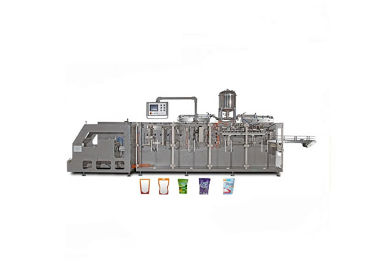 Soda water breath frozen self-supporting bag filling capping machines