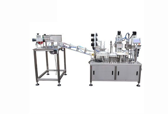 fully automatic disease rapid test filling capping machine