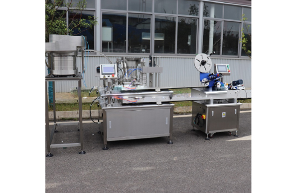 CE ISO 9001auto filler small scale filling capping machines for ivd medical with video