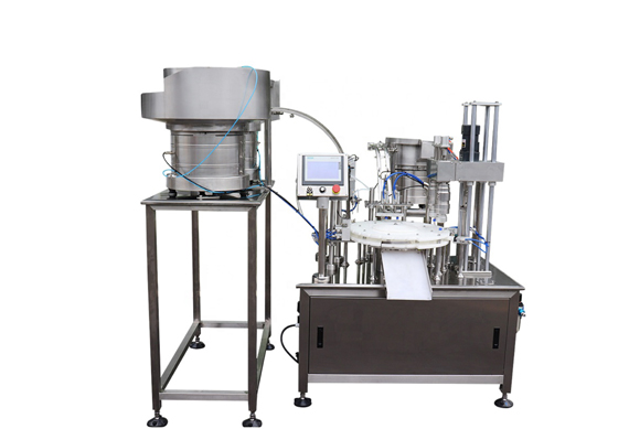 fully automatic reagent filling machine test tube filling capping machine