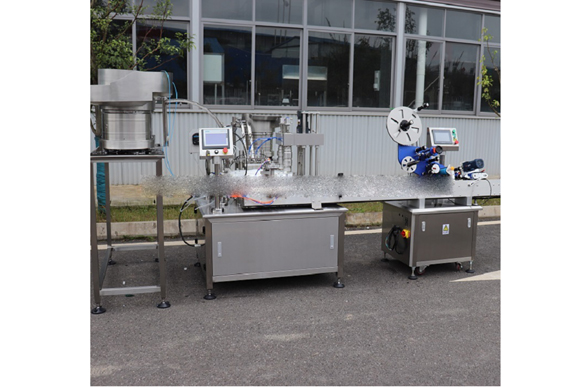 fully automatic reagent filling machine test tube filling capping machine