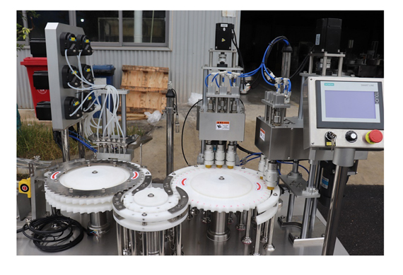 automatic liquid filling capping machine for tube