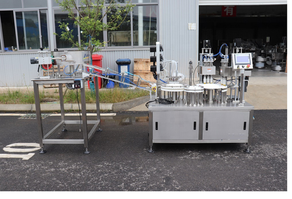 automatic liquid filling capping machine for tube