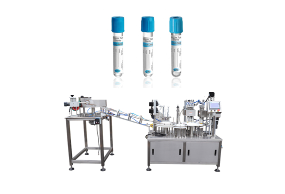 Automatic antiviral liquid test tube filling machine