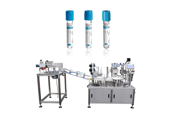 fully automatic IVD reagent filling machine test tube filling capping machine