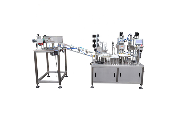 factory price automatic detection reagent tube filling and capping machine