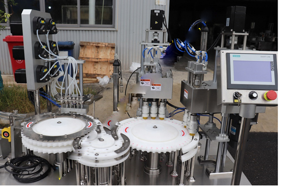 automatic biochemistry reagent filling machine with video