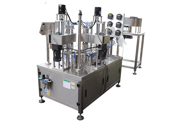 automatic biochemistry reagent filling machine with video