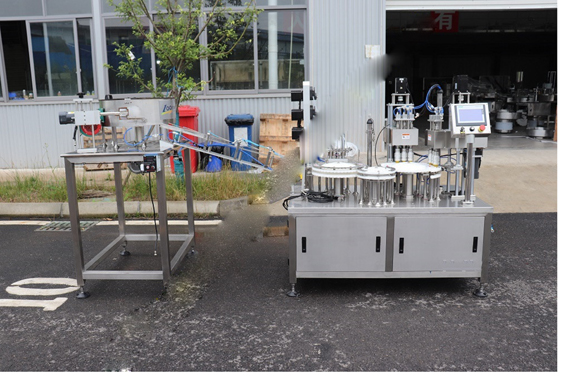 automatic Nutrition reagent filling and capping machine