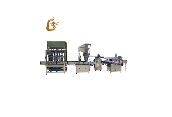 Automatic honey packaging machine for glass jars