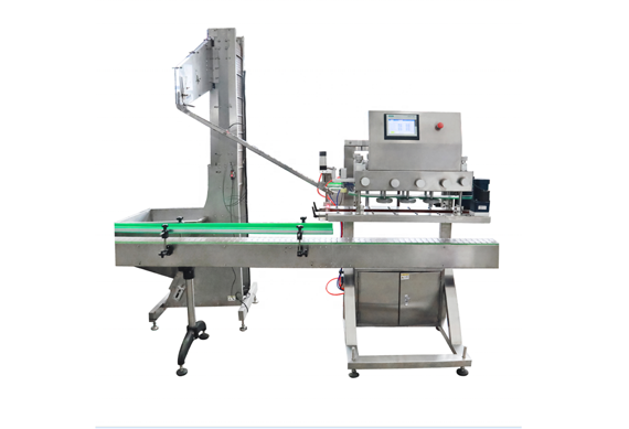 Automatic liquid cosmetic sample production equipment for bottle